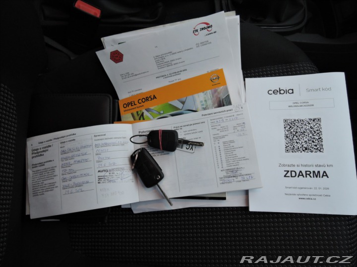 Opel Corsa 1,2 i ČR 1.maj. 44tkm 2012