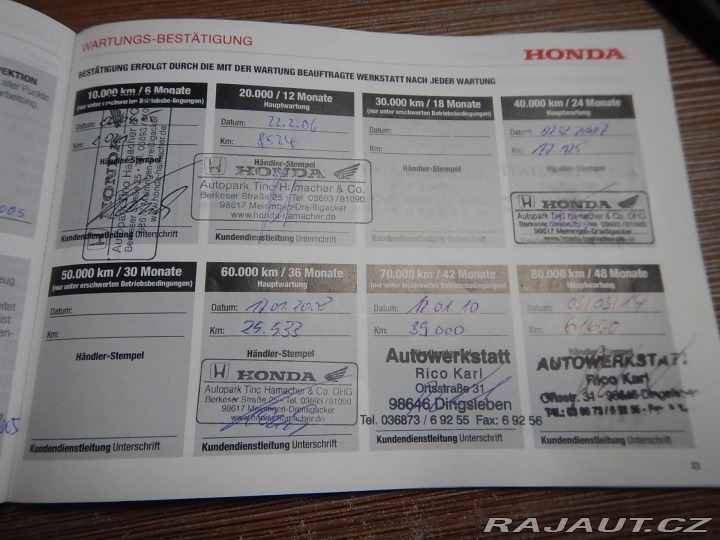 Honda FR-V 1.7i, KLIMA, 6 MÍST 2005