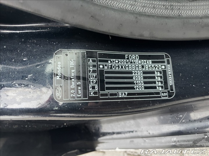 Ford Mondeo 2,0 TDCi 103kw LED Vyhř. 2012