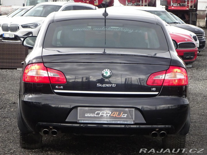 Škoda Superb 3.6FSI V6 191kW DSG 4x4 2009