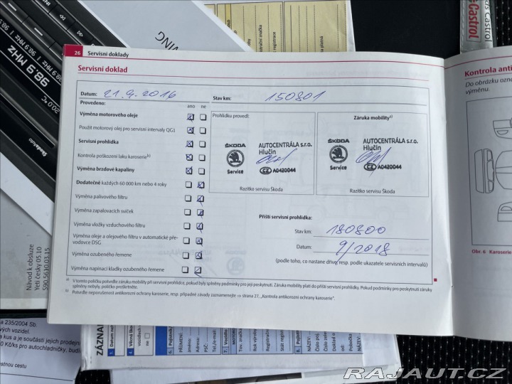 Škoda Yeti 2,0 TDi 81kw Ambiente Taž 2011