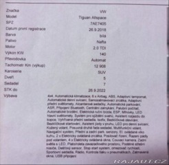 Volkswagen Tiguan 2,0   AllSpace R-line TDI 2018