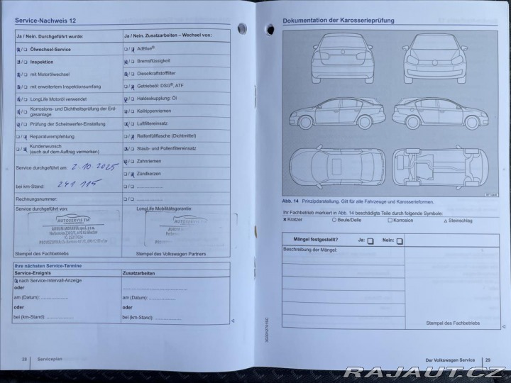 Volkswagen Passat 2,0 TDi DSG REZERVACE 2016