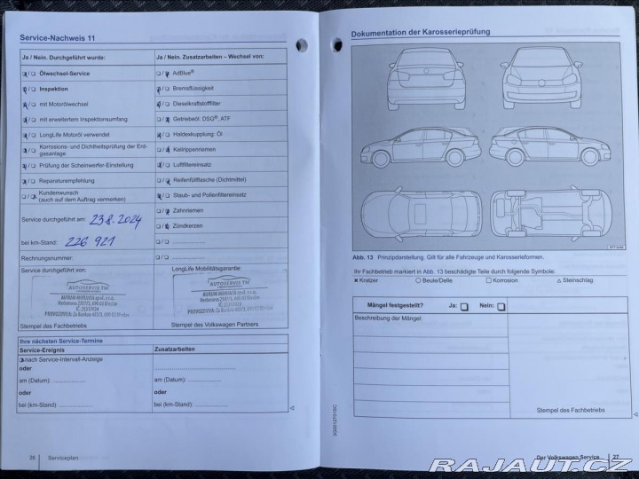 Volkswagen Passat 2,0 TDi DSG REZERVACE 2016