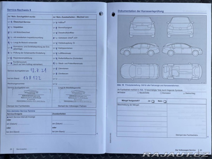 Volkswagen Passat 2,0 TDi DSG REZERVACE 2016