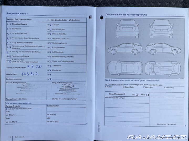 Volkswagen Passat 2,0 TDi DSG REZERVACE 2016