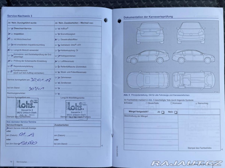 Volkswagen Passat 2,0 TDi DSG REZERVACE 2016