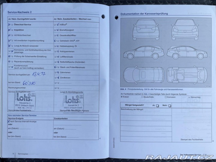 Volkswagen Passat 2,0 TDi DSG REZERVACE 2016