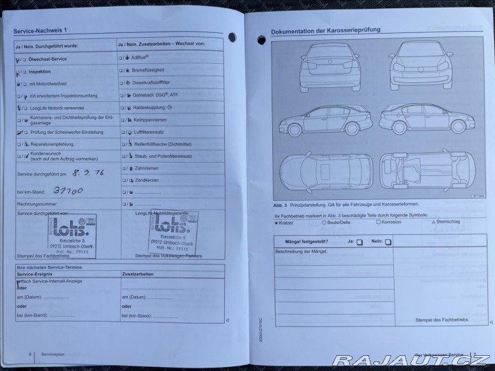 Volkswagen Passat 2,0 TDi DSG REZERVACE 2016