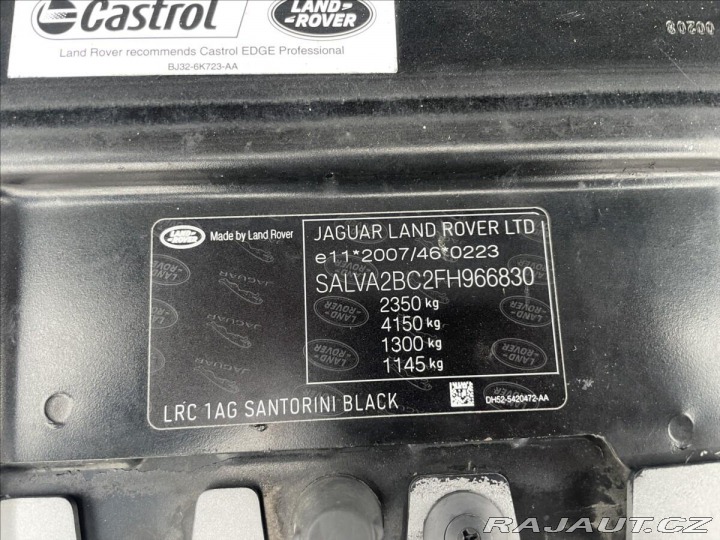 Land Rover Range Rover 2,2 TD4 HSE 110kw Automat 2014