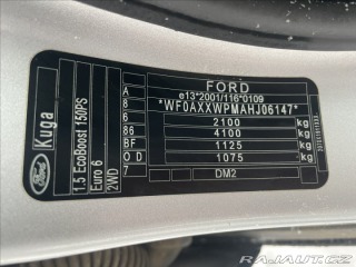 Ford Kuga 1,5 EcoBoost 110kw Tažné 2017