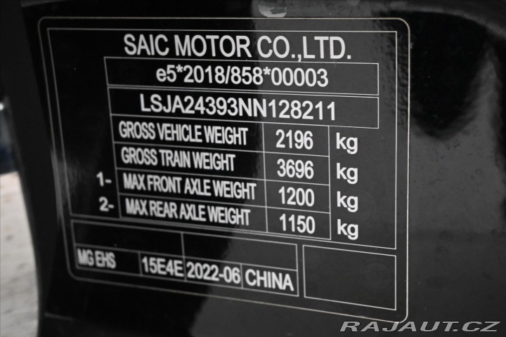 MG Ostatní modely EHS 1,5 TGI PHEV 119kW AT Pan 2022