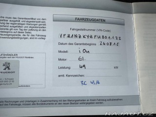 Peugeot Ostatní modely iOn 49Kw 2015