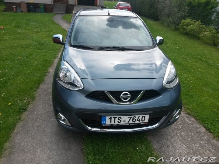 Nissan Micra 1,2 2016 v pěkném stavu 2016