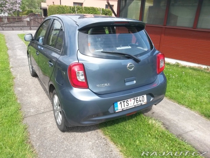Nissan Micra 1,2 2016 v pěkném stavu 2016