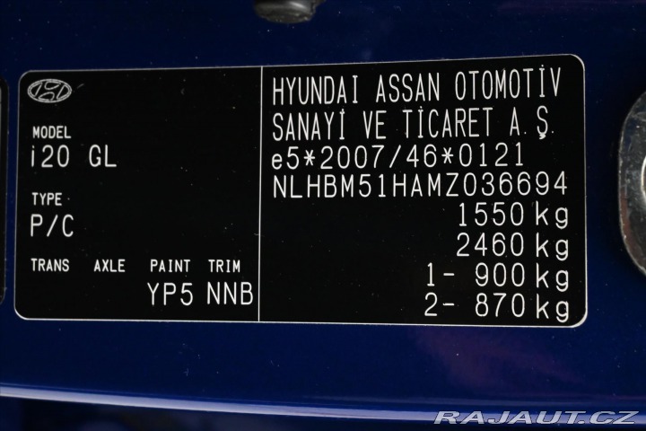 Hyundai i20 1,2 i 61 kW Comfort Club 2021