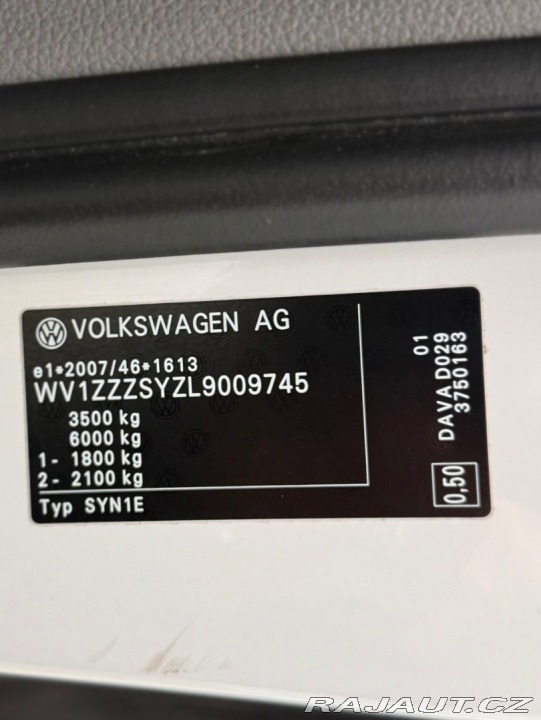 Volkswagen Ostatní modely Crafter  35 2,0 BiTDI 130kW/177PS 2020