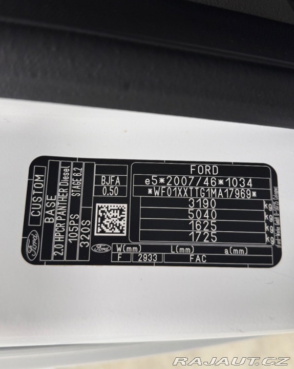 Ford Transit Custom 2.0 TDCi EcoBlue 9.miest 2021