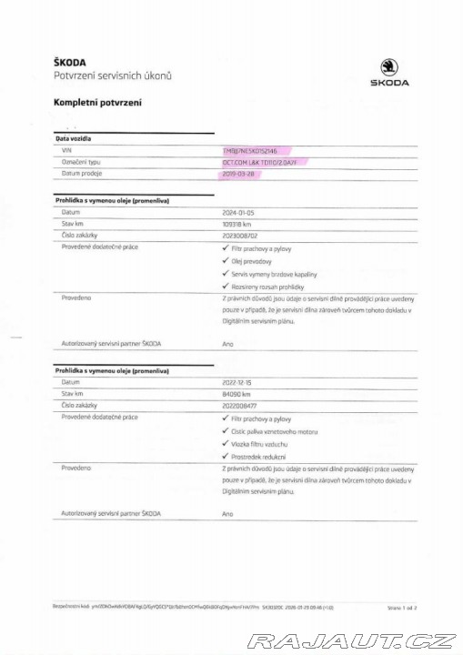 Škoda Octavia Combi Laurin & Kleme 2019