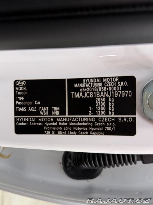 Hyundai Tucson 1.6 T-GDi Shine 2022