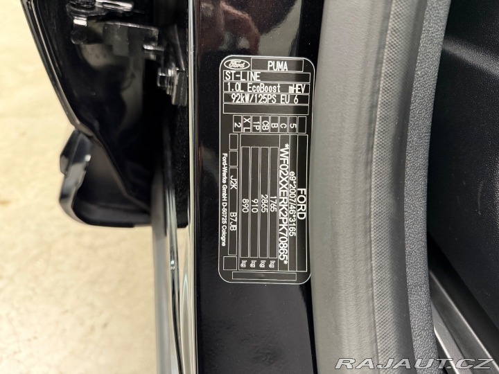 Ford Puma EcoBoost mHEV 92 kW ST-L 2023