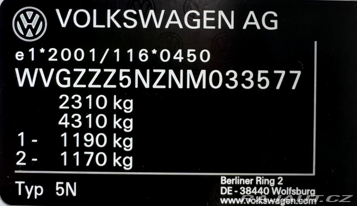 Volkswagen Tiguan Allspace 2.0 TDI EVO SCR Life DSG 2022