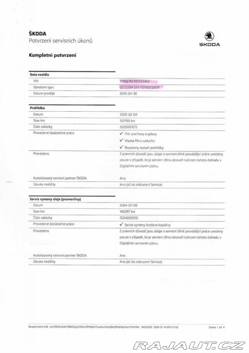 Škoda Octavia Combi Style 2,0 TDI DSG 2019