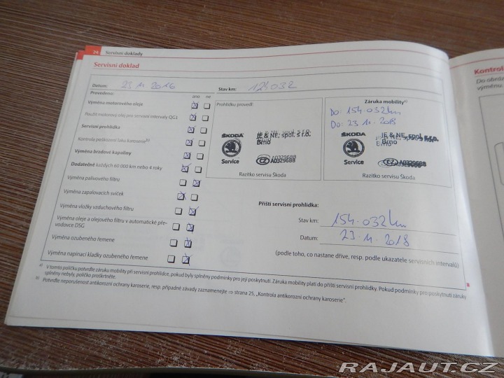 Škoda Octavia II 1.6i, 75 kW, ČR, 1. MA 2011