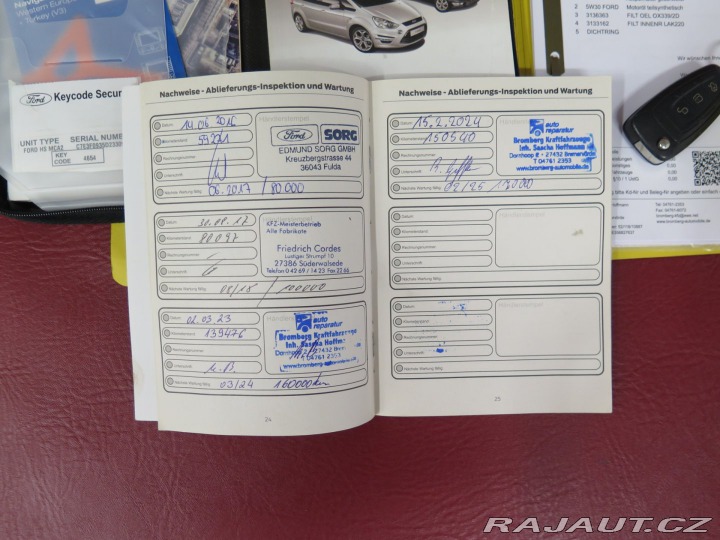 Ford S-MAX 2.0TDCi,navi,výhřev,tažné 2013