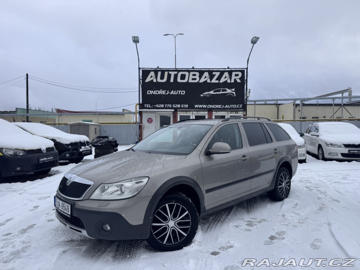 Škoda Octavia 4X4 AUTOMAT 2,0 TDI 103KW 2012