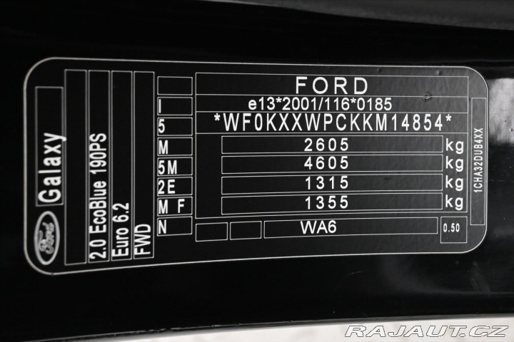 Ford Galaxy 2,0 EcoBlue 140 kW AT8 Ti 2020