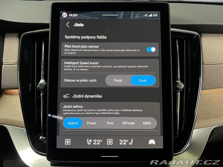 Volvo XC90 T8 AWD DARK PLUS, VZDUCH, 2026