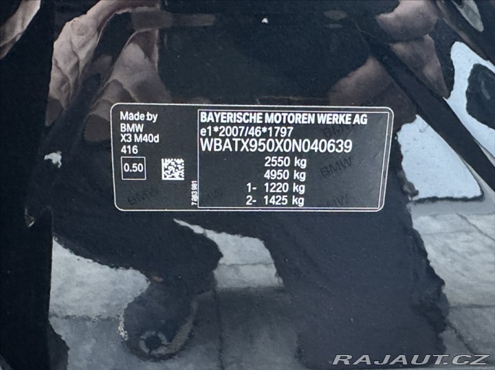 BMW X3 3,0 M40d 326PS xDrive A/ 2020