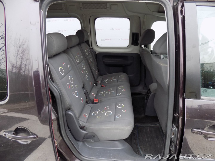 Volkswagen Caddy 2.0i/MAXI/CNG/7.Míst/klim 2011