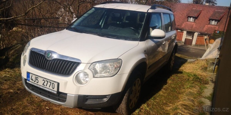 Škoda Yeti 1,8   benzin 2009, 4x4