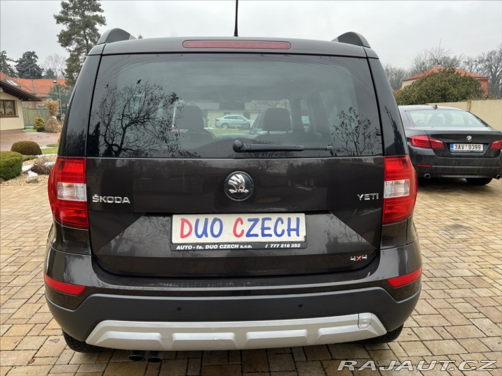 Škoda Yeti 2,0 TDi 103kW DSG 4x4 L&a 2014