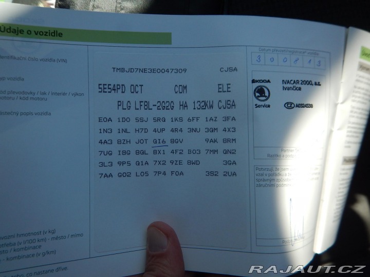 Škoda Octavia 1.8 TSI, DSG, DIGIKLIMA 2013