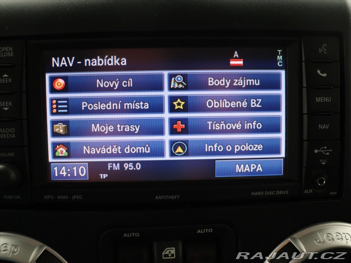 Jeep Wrangler 2,8 CRD 147kW Tažné autom 2015