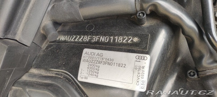 Audi A5 3,0 TDI,4x4,S-LINE,r.v. 2015