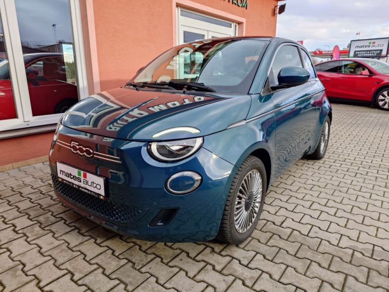 Fiat 500e 42 kWh 87 kW Ocean Green