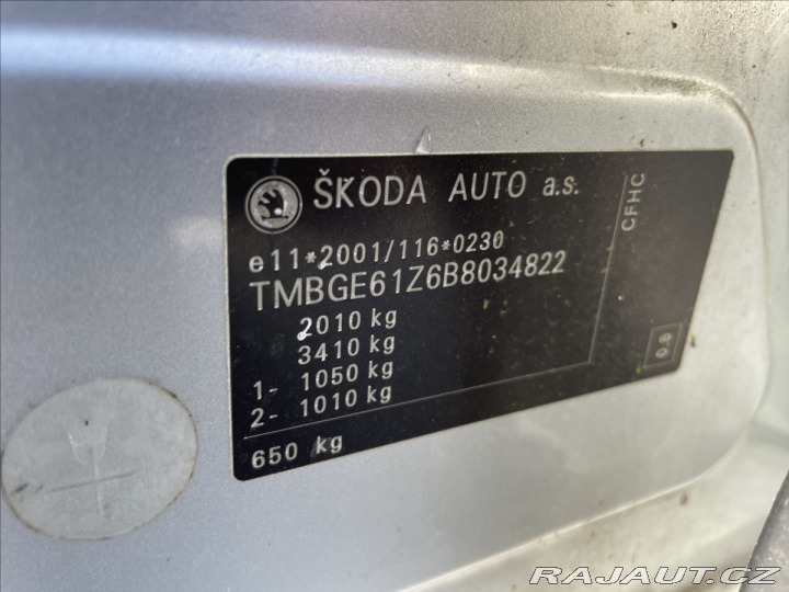 Škoda Octavia 2,0 TDi 103kw GPS CFH chy 2011