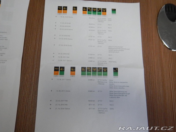 BMW 5 520d XDRIVE, ČR, SERVISKA 2016