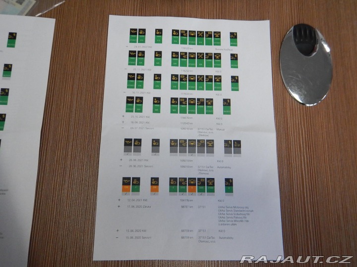 BMW 5 520d XDRIVE, ČR, SERVISKA 2016