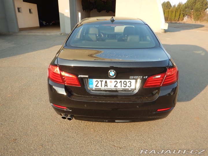 BMW 5 520d XDRIVE, ČR, SERVISKA 2016