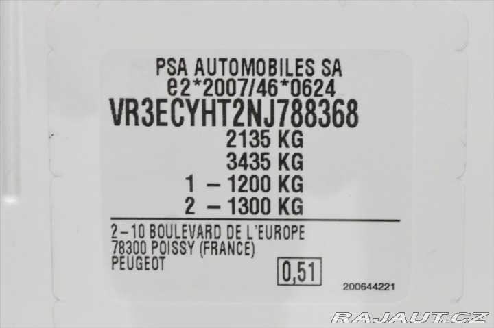 Peugeot Rifter 1,5 BlueHDI 75 kW Active 2022