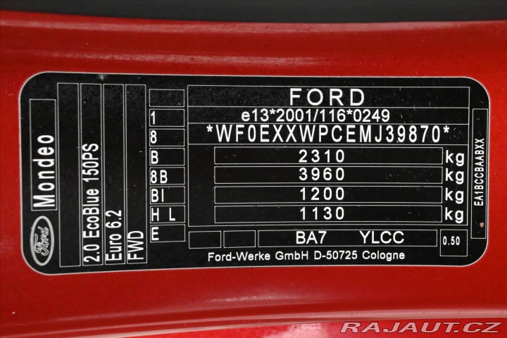Ford Mondeo 2,0 EcoBlue 110 kW Titani 2021