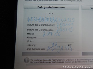 Peugeot 207 CC 1.6 HDI, DIGIKLIMA 2011