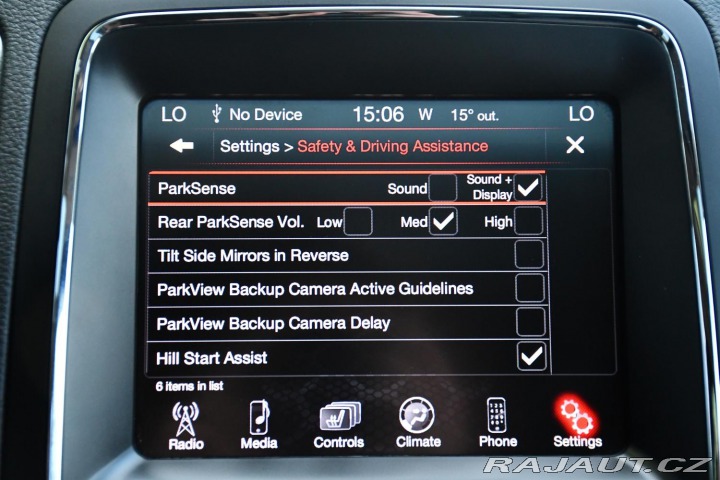 Dodge Durango 3,6i V6 7.MÍST DVD 216kW 2015