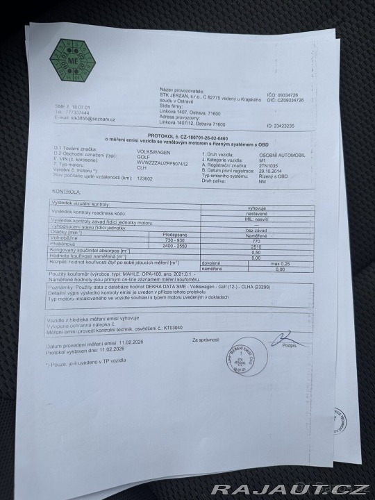 Volkswagen Golf 1,6   TDI 4x4 (nové brzdy 2014