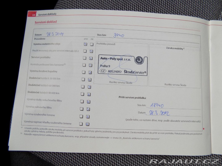 Škoda Fabia 1.2HTP/1.Maj.ČR/Klimatiza 2010